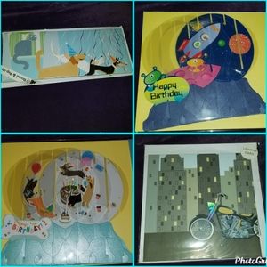 3D birthday cards